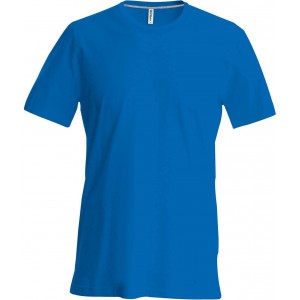 SHORT-SLEEVED CREW NECK T-SHIRT, Light Royal Blue (T-shirt, 90-100% cotton)