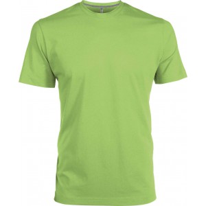 SHORT-SLEEVED CREW NECK T-SHIRT, Lime (T-shirt, 90-100% cotton)