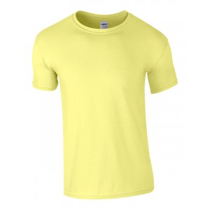 SOFTSTYLE(r) ADULT T-SHIRT, Cornsilk (T-shirt, 90-100% cotton)