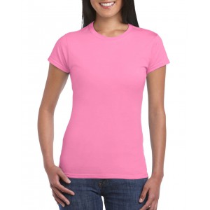 SOFTSTYLE(r) LADIES' T-SHIRT, Azalea (T-shirt, 90-100% cotton)