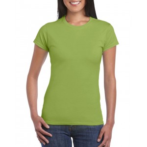 SOFTSTYLE(r) LADIES' T-SHIRT, Kiwi (T-shirt, 90-100% cotton)