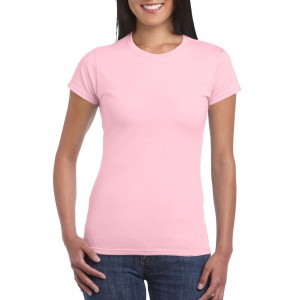 SOFTSTYLE(r) LADIES' T-SHIRT, Light Pink (T-shirt, 90-100% cotton)