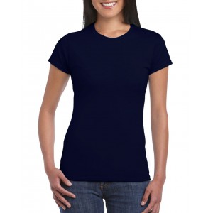 SOFTSTYLE(r) LADIES' T-SHIRT, Navy (T-shirt, 90-100% cotton)