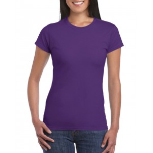 SOFTSTYLE(r) LADIES' T-SHIRT, Purple (T-shirt, 90-100% cotton)