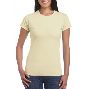 SOFTSTYLE(r) LADIES' T-SHIRT, Sand (T-shirt, 90-100% cotton)