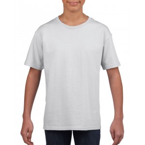 SOFTSTYLE(r) YOUTH T-SHIRT, White (T-shirt, 90-100% cotton)