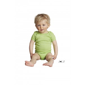 SOL'S BAMBINO - BABY BODYSUIT, Apple Green (T-shirt, 90-100% cotton)