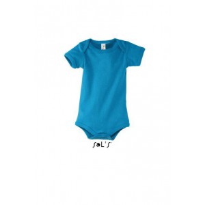 SOL'S BAMBINO - BABY BODYSUIT, Aqua (T-shirt, 90-100% cotton)