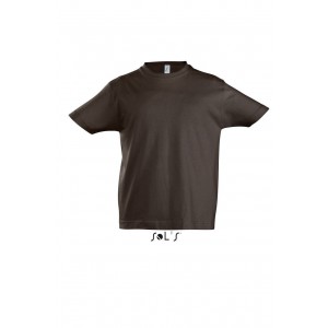 SOL'S IMPERIAL KIDS - ROUND NECK T-SHIRT, Chocolate (T-shirt, 90-100% cotton)