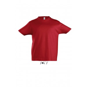 SOL'S IMPERIAL KIDS - ROUND NECK T-SHIRT, Red (T-shirt, 90-100% cotton)