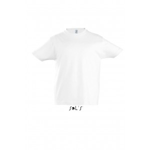 SOL'S IMPERIAL KIDS - ROUND NECK T-SHIRT, White (T-shirt, 90-100% cotton)