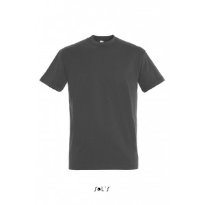 SOL'S IMPERIAL MEN'S ROUND COLLAR T-SHIRT, Dark Grey (T-shirt, 90-100% cotton)