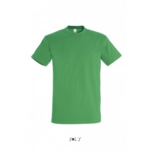 SOL'S IMPERIAL MEN'S ROUND COLLAR T-SHIRT, Kelly Green (T-shirt, 90-100% cotton)