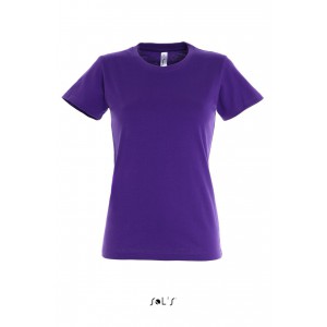 SOL'S IMPERIAL WOMEN - ROUND COLLAR T-SHIRT, Light Purple (T-shirt, 90-100% cotton)