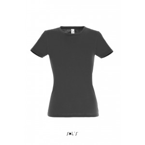 SOL'S MISS - WOMEN?S T-SHIRT, Dark Grey (T-shirt, 90-100% cotton)