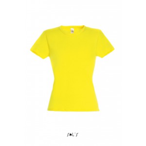 SOL'S MISS - WOMEN?S T-SHIRT, Lemon (T-shirt, 90-100% cotton)
