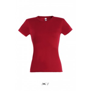 SOL'S MISS - WOMEN?S T-SHIRT, Red (T-shirt, 90-100% cotton)