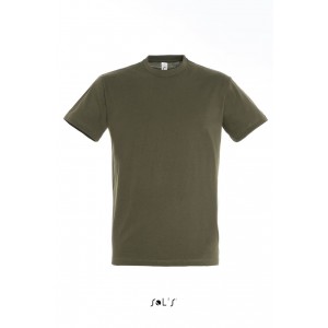 SOL'S REGENT - UNISEX ROUND COLLAR T-SHIRT, Army (T-shirt, 90-100% cotton)