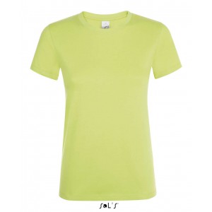SOL'S REGENT WOMEN - ROUND COLLAR T-SHIRT, Apple Green (T-shirt, 90-100% cotton)