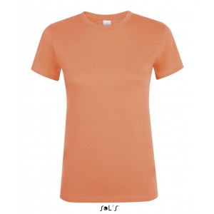 SOL'S REGENT WOMEN - ROUND COLLAR T-SHIRT, Apricot (T-shirt, 90-100% cotton)