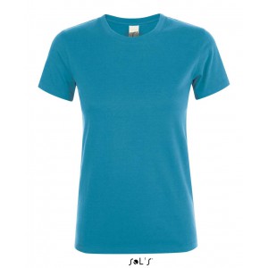 SOL'S REGENT WOMEN - ROUND COLLAR T-SHIRT, Aqua (T-shirt, 90-100% cotton)