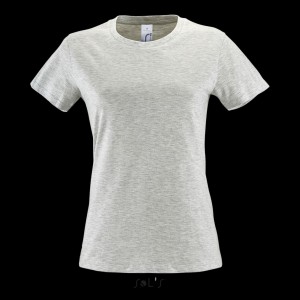 SOL'S REGENT WOMEN - ROUND COLLAR T-SHIRT, Ash (T-shirt, 90-100% cotton)