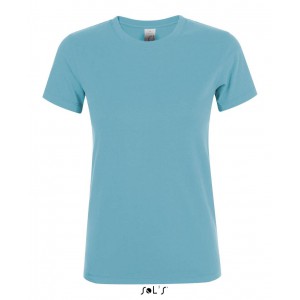 SOL'S REGENT WOMEN - ROUND COLLAR T-SHIRT, Atoll Blue (T-shirt, 90-100% cotton)
