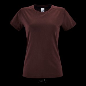SOL'S REGENT WOMEN - ROUND COLLAR T-SHIRT, Burgundy (T-shirt, 90-100% cotton)
