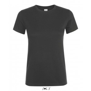 SOL'S REGENT WOMEN - ROUND COLLAR T-SHIRT, Dark Grey (T-shirt, 90-100% cotton)