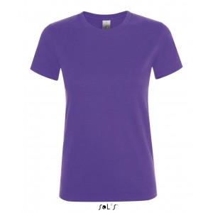 SOL'S REGENT WOMEN - ROUND COLLAR T-SHIRT, Dark Purple (T-shirt, 90-100% cotton)