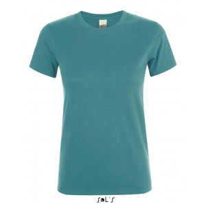 SOL'S REGENT WOMEN - ROUND COLLAR T-SHIRT, Duck Blue (T-shirt, 90-100% cotton)
