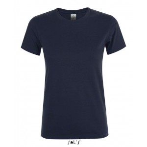 SOL'S REGENT WOMEN - ROUND COLLAR T-SHIRT, Navy (T-shirt, 90-100% cotton)