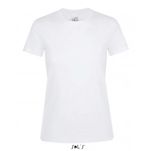 SOL'S REGENT WOMEN - ROUND COLLAR T-SHIRT, White (T-shirt, 90-100% cotton)