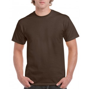 ULTRA COTTON(tm) ADULT T-SHIRT, Dark Chocolate (T-shirt, 90-100% cotton)