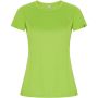 Imola short sleeve women's sports t-shirt, Lime / Green Lime