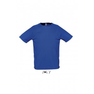 SOL'S SPORTY - RAGLAN SLEEVED T-SHIRT, Royal Blue (T-shirt, mixed fiber, synthetic)
