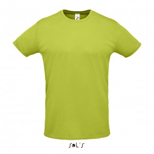 SOL'S SPRINT - UNISEX SPORT T-SHIRT, Apple Green (T-shirt, mixed fiber, synthetic)