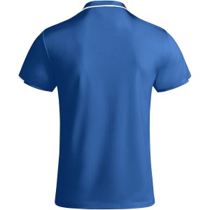 Tamil short sleeve kids sports polo, Royal blue, White (T-shirt, mixed fiber, synthetic)