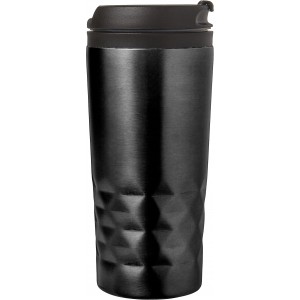 Stainless steel mug Lorraine, black (Thermos)