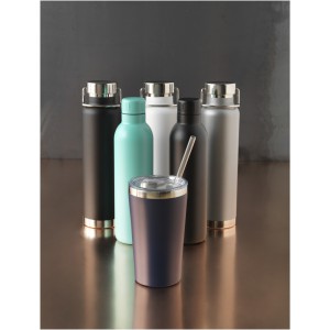 Thor 650 ml copper vacuum insulated sport bottle, Navy (Thermos)