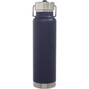 Thor 750 ml copper vacuum insulated sport bottle, Dark blue (Thermos)