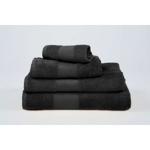 OLIMA CLASSIC TOWEL, Black (Towels)