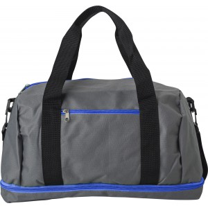 Polyester (600D) sports bag Lemar, blue (Travel bags)