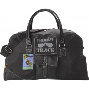 Polyester (600D) travel bag Madina, black (Travel bags)