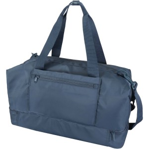 Trip Aware(tm) recycled travel duffel bag 42L, Hale Blue