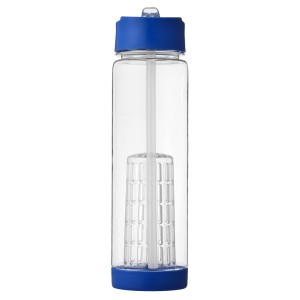 Tutti-frutti 740 ml Tritan(tm) infuser sport bottle, Transparent,Blue (Sport bottles)