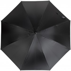 Polyester (190T) umbrella Ramona, black/silver (Umbrellas)