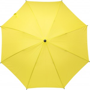 Pongee (190T) umbrella Breanna, yellow (Umbrellas)