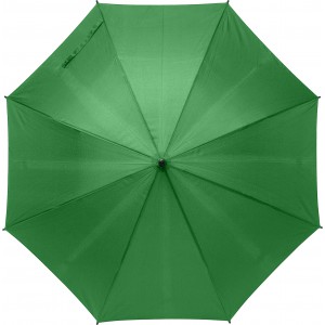 RPET pongee (190T) umbrella Frida, green (Umbrellas)