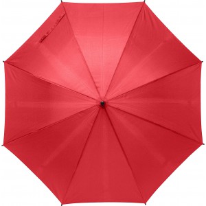 RPET pongee (190T) umbrella Frida, red (Umbrellas)